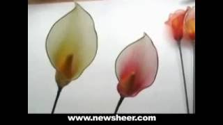 How to Make Nylon Stocking Wedding Flower- Calla Lily