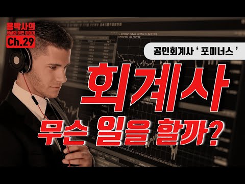 회계사는 무슨 일을 할까? -용박사의 세상의 이면이야기