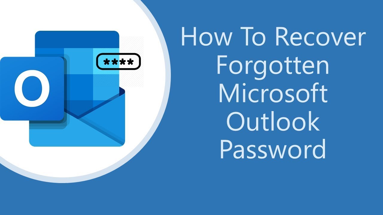 How to recover lost Outlook password
