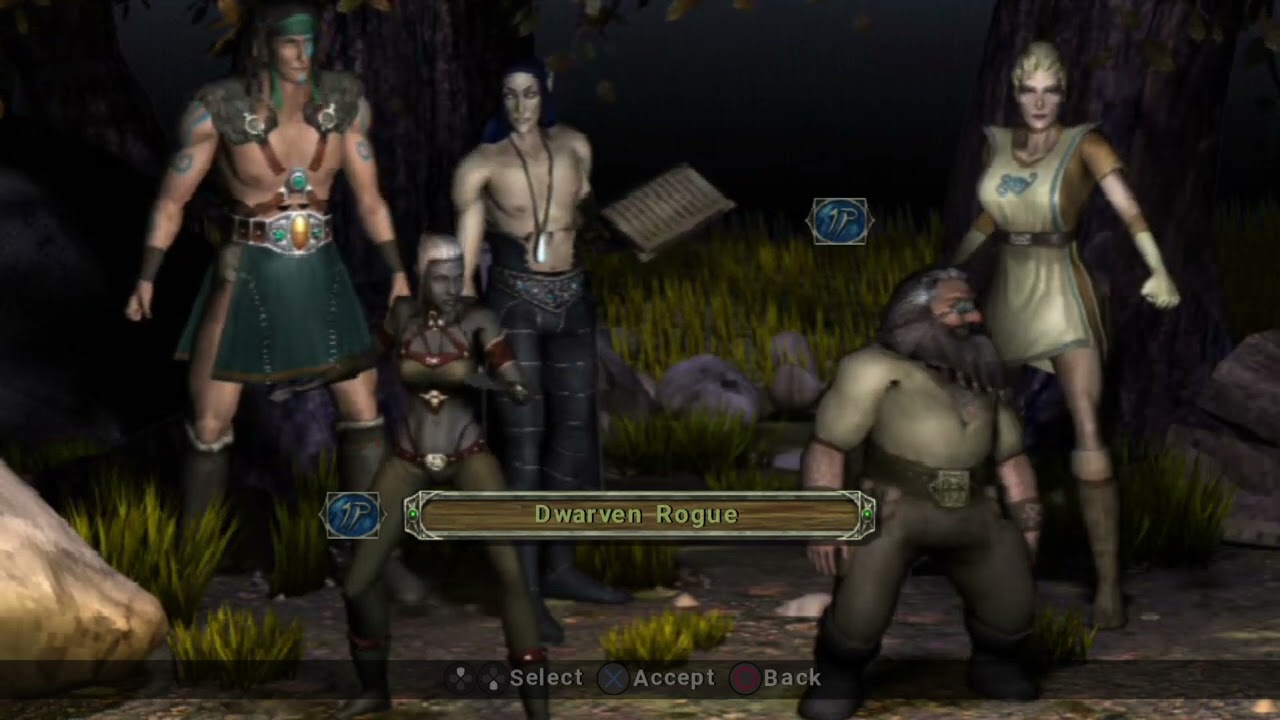 Baldur's Gate: Dark Alliance 2 - All Characters