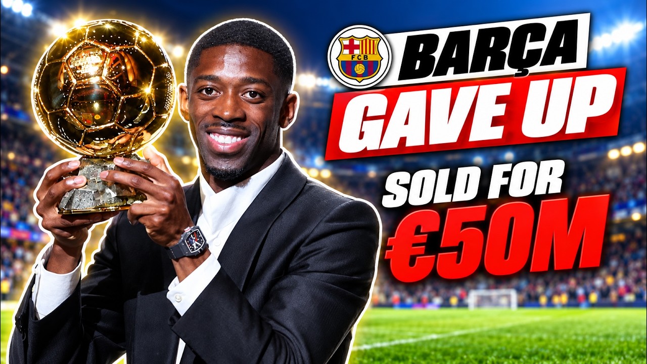 Dembélé Was Barcelona's Biggest Mistake. Now He's the Best in the World.