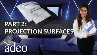 Adeo Projection Screen Surfaces