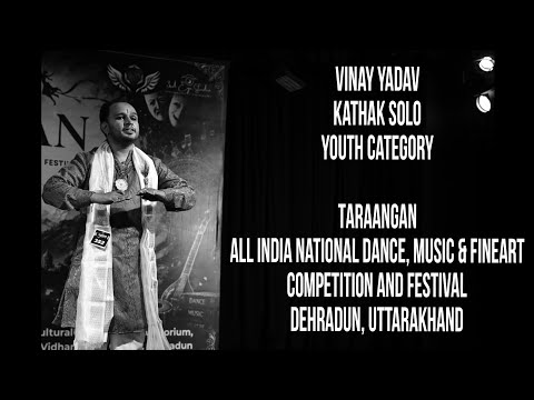 Solo Kathak || National Level Dance|| Dehradun || Vinay Yadav Dance