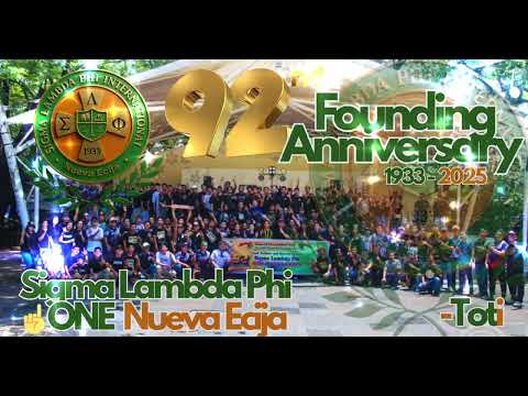 92nd Founding Anniversary of Sigma Lambda Phi / ☝️ONE Nueva Ecija  #followers #youtube #anniversary