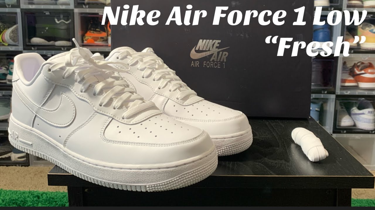 Nike Air Force 1 Low Fresh Review. Fresh Air Force 1 Review. - YouTube