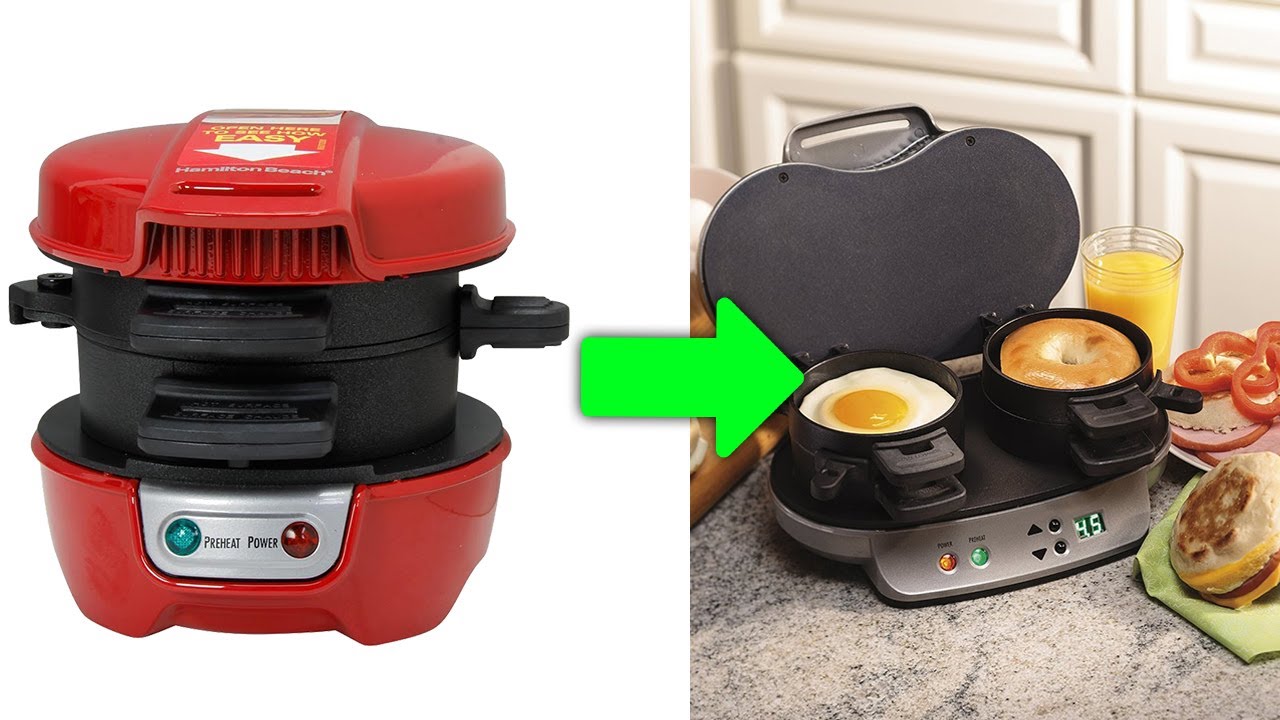 Hamilton Beach Breakfast Sandwich Maker - The Fresh Find