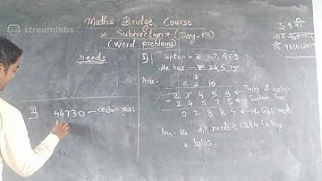 Std 6th , Maths, Bridge course ,Day  13