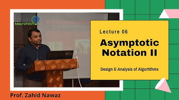 Asymptotic Notations Part 2 Urdu / Hindi | Lecture 6