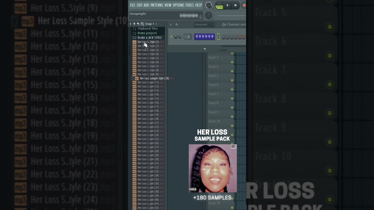 DRAKE X 21 SAVAGE - HER LOSS (SAMPLE PACK STYLE) Link na bio! 