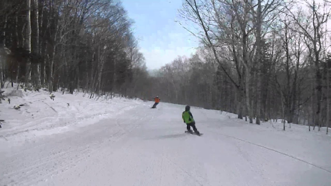 Dex and Tony Snowboarding