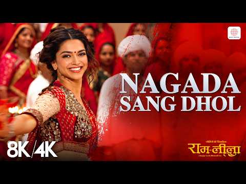Nagada Sang Dhol - 8K/4K Music Video | Deepika & Ranveer | Shreya Ghoshal, Osman Mir | Ram-Leela