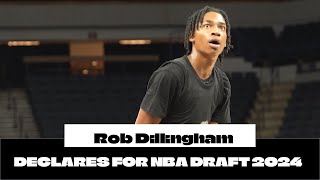 Where does Rob Dillingham rank in ESPN's latest mock draft? Taking a look at his exciting plays