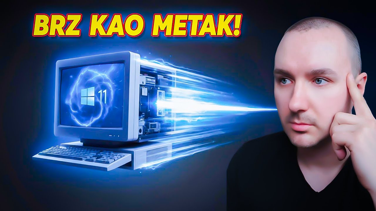 Kako sam naterao Windows 11 da LETI! Čak i na starom kompu! Sve za 10 min!