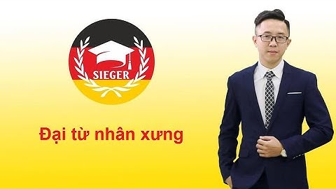 [Tiếng Đức chất]  - Đại từ nhân xưng