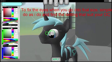 [Pony] Pac3 Tutorial #22 - Foal Eye Fix [HD]