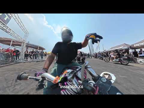 Stunt Warz went OFF. 🏍️🔥 #insta360