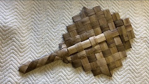Hawaiian Lauhala Fan Weaving- Peahi