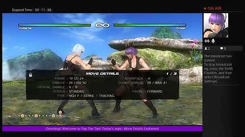 DOA5LR - Advanced Guide - Session #4 MOVE DETAILS Explained
