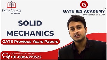 SOM :GATE  Solution for Civil & Mechanical