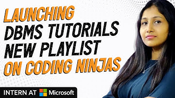 Launching DBMS Tutorials New Playlist On Coding Ninjas | Click Link In Description | Coding Ninjas