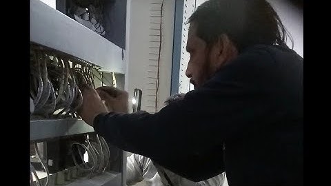 Wiring practice 🏭 Relay room