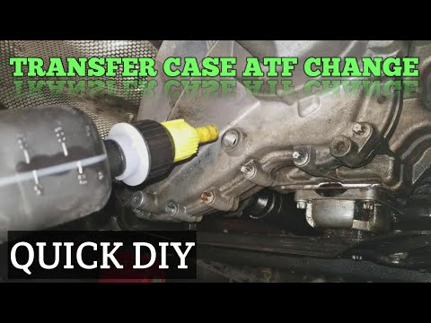 Mercedes Transfer Case Fluid Change Youtube