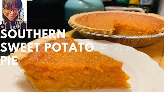 Old Fashioned Southern Sweet Potato Pie (My Old School Way)