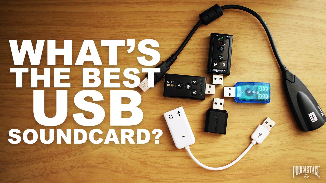 Berettigelse Koncession Sow What's the Best USB Soundcard? (OLD) - YouTube
