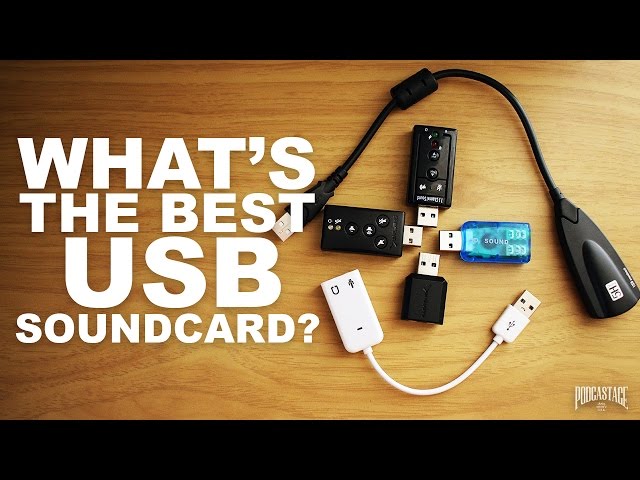 What's Best USB Soundcard? (OLD) - YouTube