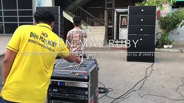 Dàn âm thanh sự kiện, âm thanh đám cưới  30 đôi Neodymium