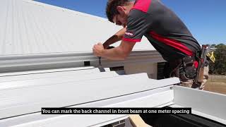 Part 5 | Stratco Outback Flat Cooldek | Roof Install