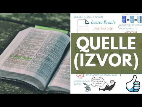 Quelle (Q) Izvor II Izgubljeno evanđelje