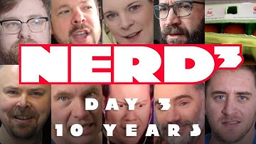 Nerd³s 10th Anniversary Countdown - 3 Days Left