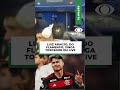 Luiz Araújo se irrita e ofende torcedor do Flamengo durante live