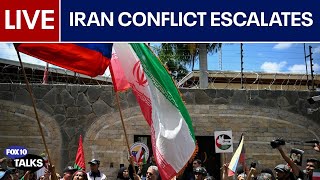 LIVE Former CIA agent talks Iran travel disruptions Kyler Murray released FOX 10 Talks