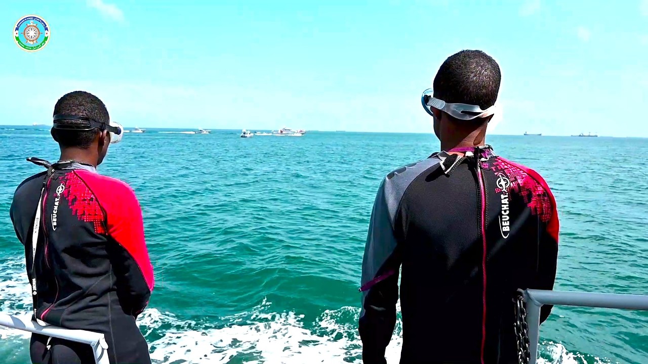 La Garde-Côtes Djiboutienne a mené récemment un exercice de démonstration en mer .