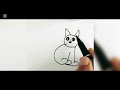 #drawing# how to draw cat number 6 #art #easydrawing #pencildraw #cat