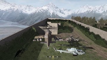 Call of Duty 4 Modern Warfare Vehicle Driving Hind, T-72 and Pickup