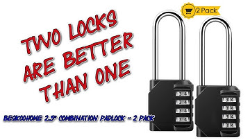 BeskooHome  2 5inch Long  Combination Padlock