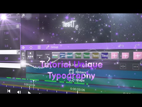Tutorial Unique Typography Node Video