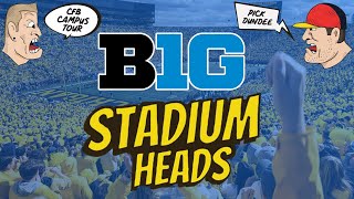 Big Ten College Football Stadiums | Stadium Heads (Ep. 2)