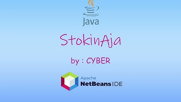 Aplikasi Sederhana Stok (StokinAja) Menggunakan NetBeans IDE