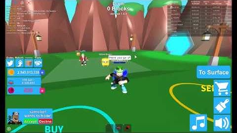 roblox mining sim breaking the game