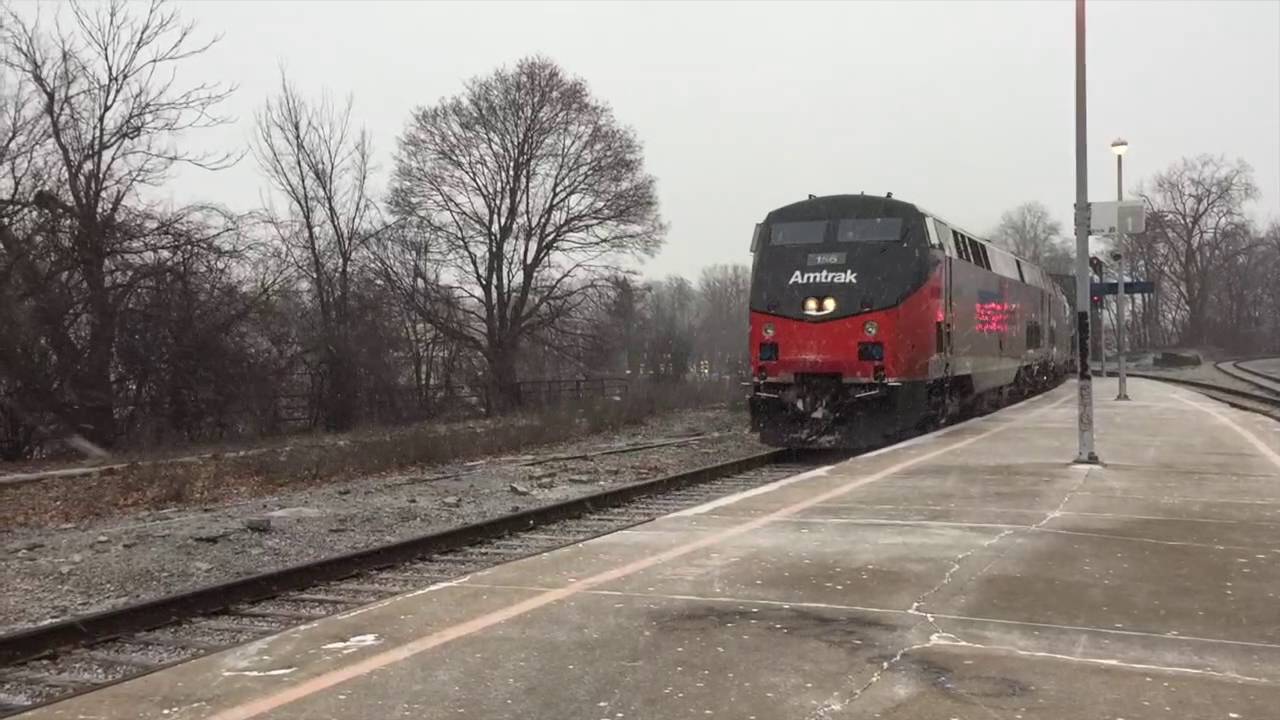 Amtrak Phase 1 on the Lakeshore Limited in Schenectady, NY
