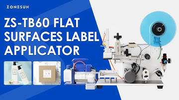 ZS TB60 Semi-automatic Flat Surface Labeling Machine