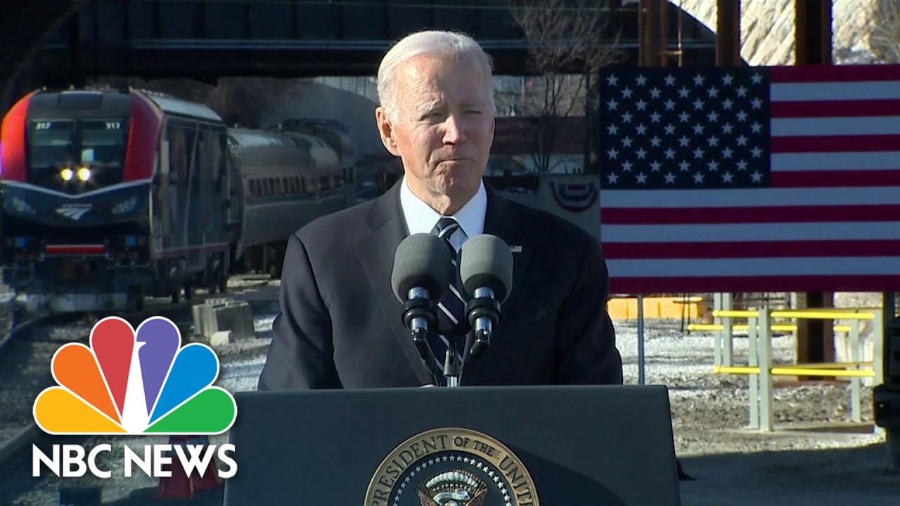 Biden praises funding to improve Baltimore rail tunnel Biden praises funding to improve Baltimore rail tunnel