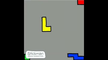 Tetris animation | animation | #games #tetris #arcade #animation #shorts #trend #animationmemes