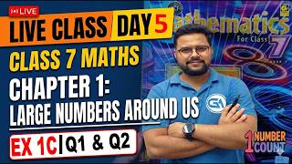 Class 7 Maths RS Aggarwal New Edition 🔥 2026 | Ch 1 Large Numbers Around Us | Ex 1C Q1 & Q2 screenshot 5