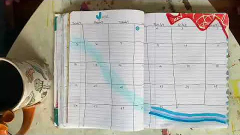 Planner flip through 2022