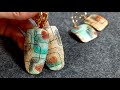 Abstract polymer clay earrings tutorial diy jewelry polymer clay tutorial